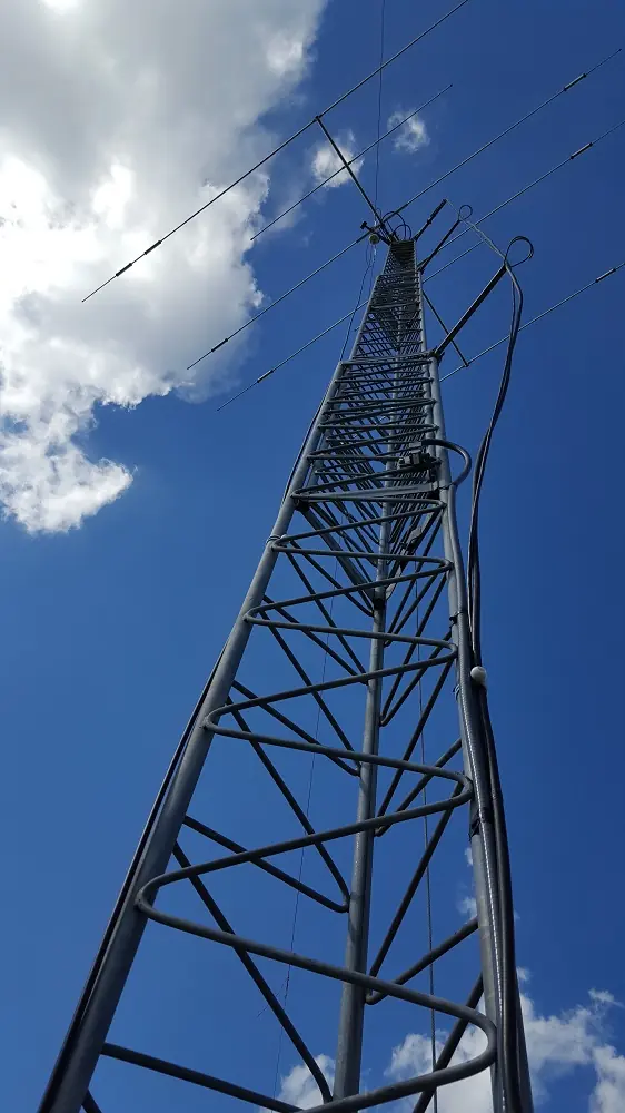 Tower to sky view